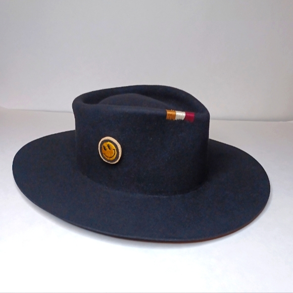 A Botts Willis Black Beaver Blend Custom Made Hat - Picture 2 of 8